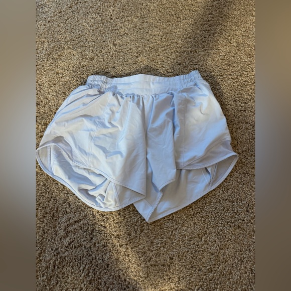 Lulu light cornflower color 4” hotty hot shorts - Picture 1 of 3